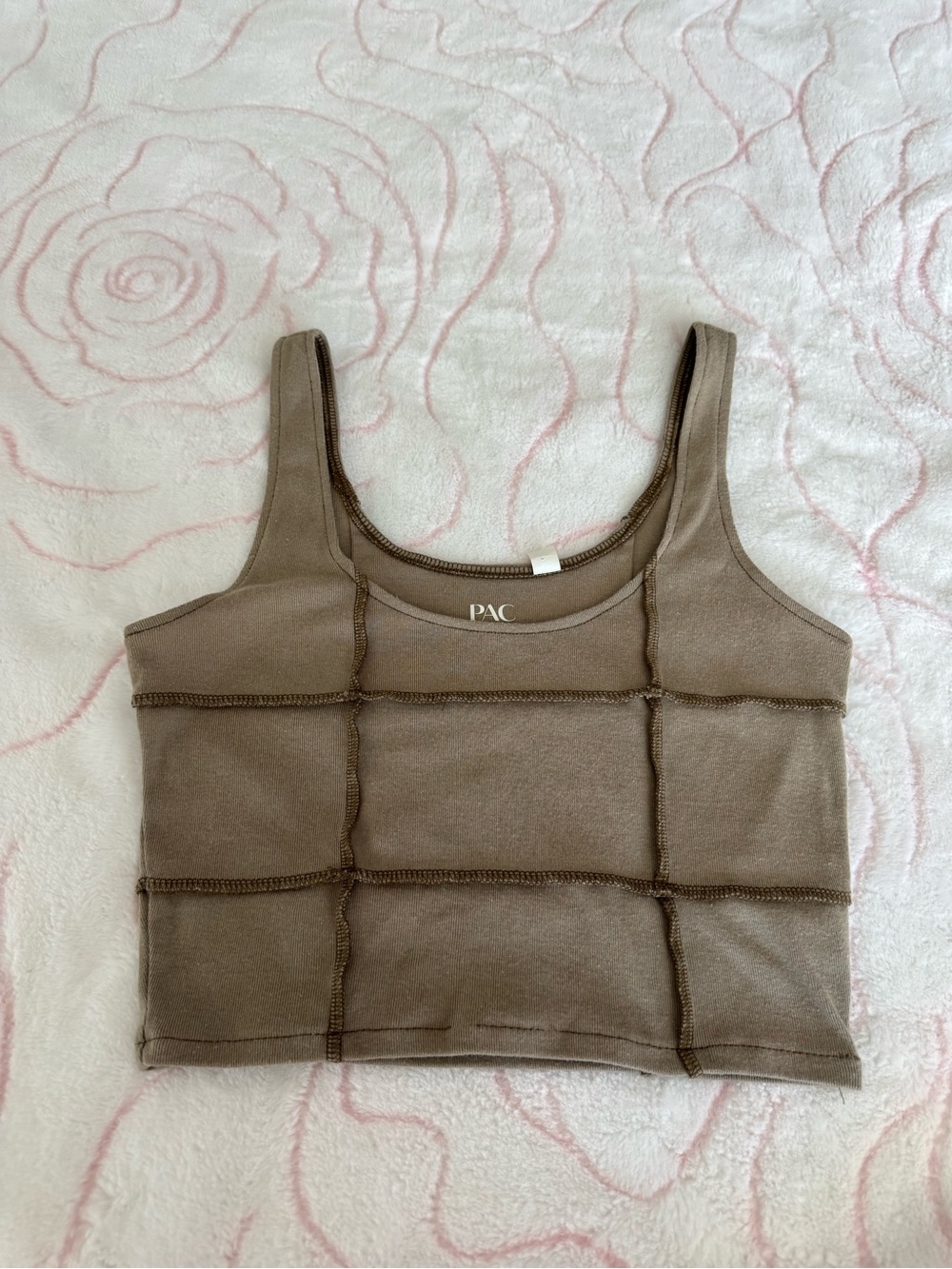 Pacsun army green tank top